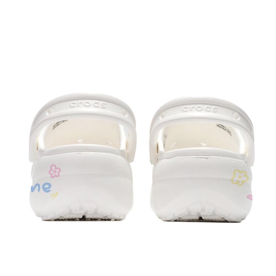 Crocs Classic Platform Clog Mandala Girl's School Style EVA Hole Shoes Unisex Blue Pink