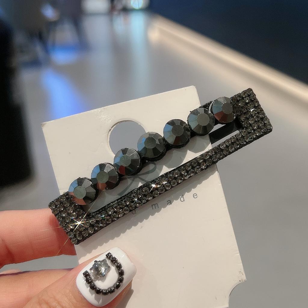 New Korean Fashion Exquisite Zircon Hair Clip for Women Elegant Elegance Duckbill Clip Girl Hair Accessories