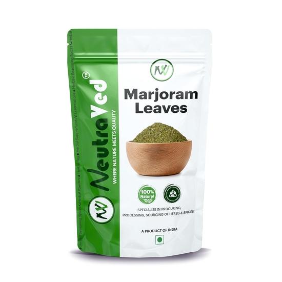 NeutraVed Marjoram Dried Leaves/Marjoram Herbs, with Rich Aroma and Flavor 70g