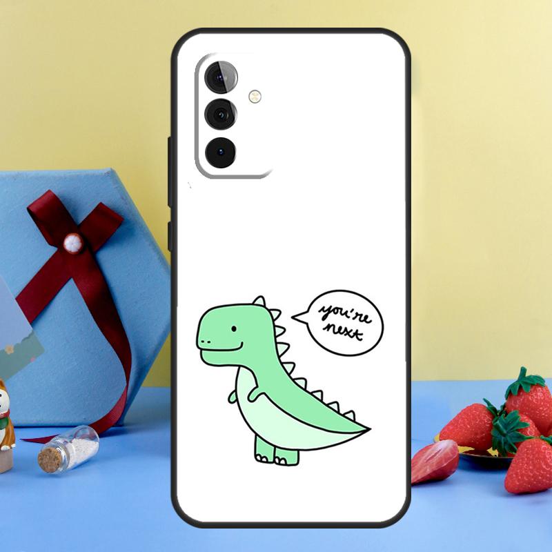 Fun Dinosaur Pattern Dino Case For Samsung Galaxy A26 A16 A36 A56 A15 A35 A55 A14 A34 A54 A12 A32 A52 A13 A33 A53 A17