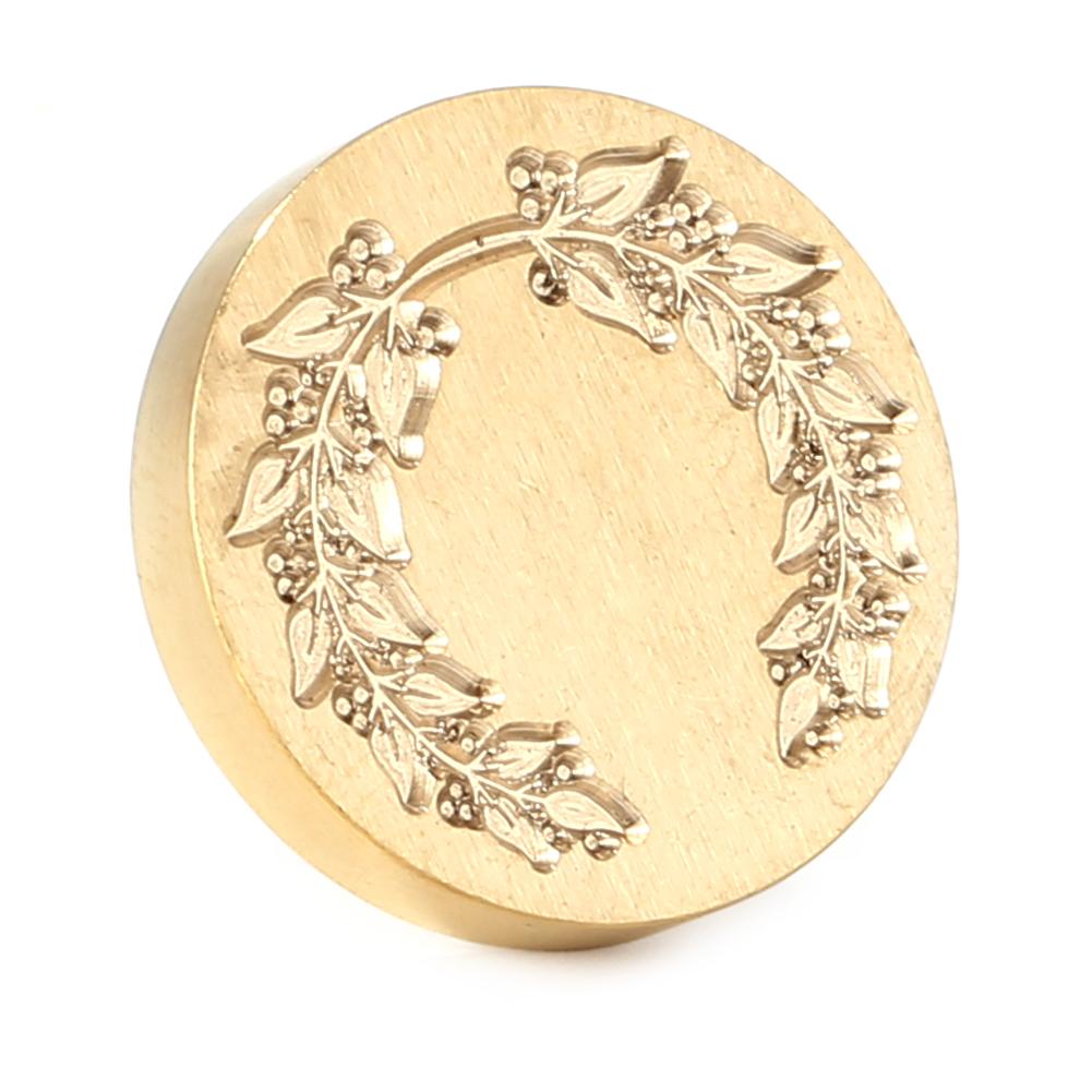 Vintage Wax Seal Stamp Head Flowers Sculpture Stamp Replace Copper Head Retro DIY Sealing Wax Kits Greeting Card Decor