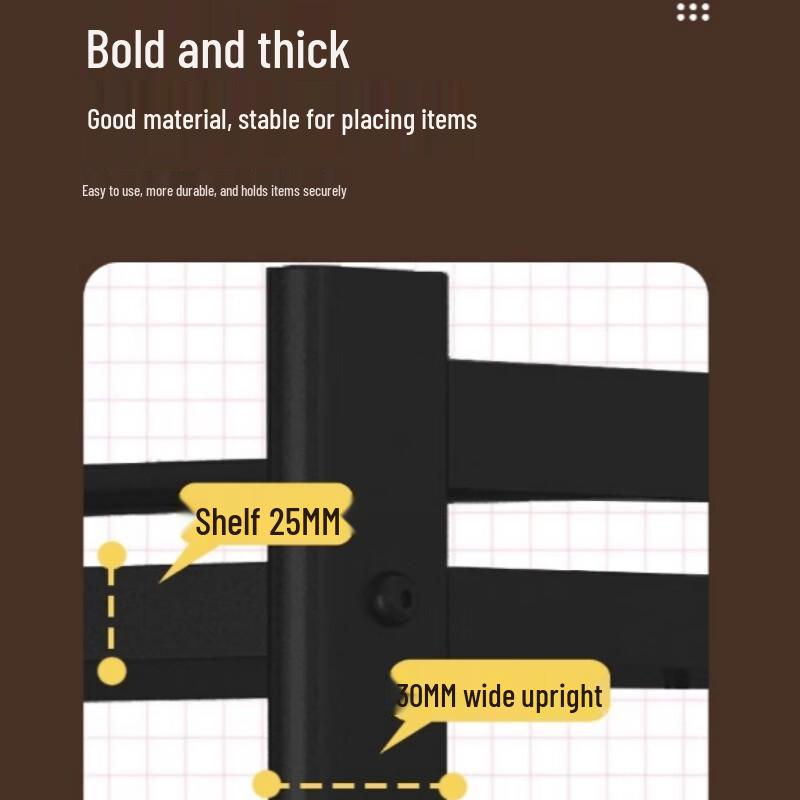 Yunshuang 5-Tier Kitchen Storage Cart