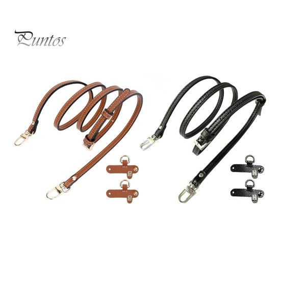 Sada nastavitelných popruhů na kabelku Ramenní popruh z umělé kůže s kovovými přezkami Výměna popruhu kabelky přes rameno pro dámskou mini tašku přes rameno