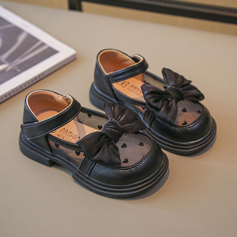 Sommer Modisch Süß Runde Zehen Atmungsaktiv Schleife Sandalen Bequem Einfarbige Lässige Mädchen Leichte Laufschuhe