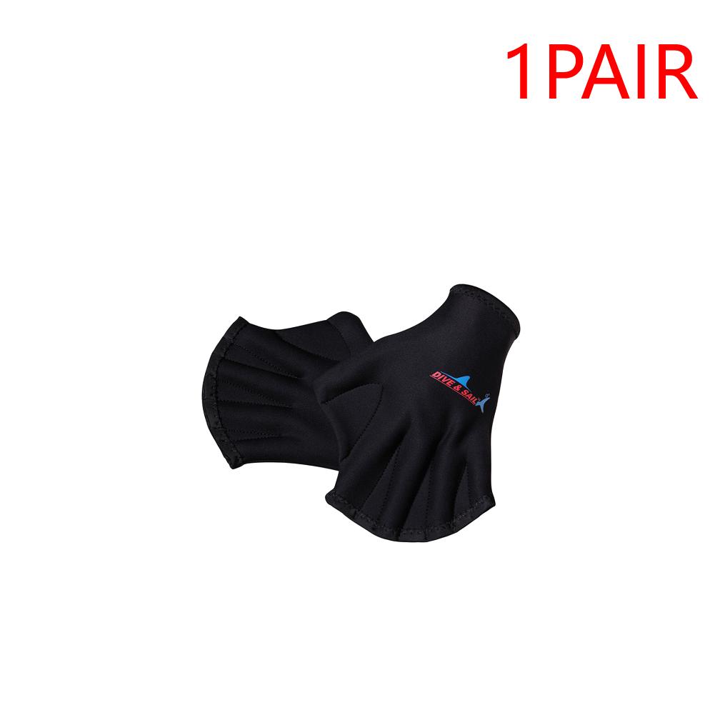 1-5PAIR Diving Swimming Gloves Flippers Hand Paddle Webbed Training Equipment Flying Fish Webbed Diving Swim Accessories