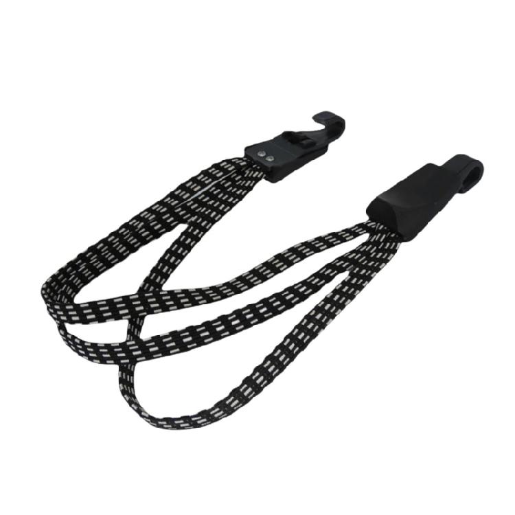70cm Motorradhelm Riemen Gepäck Einziehbar Elastisches Seil Befestigungsriemen