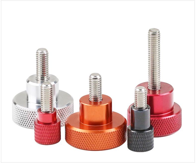 Aluminum Alloy Hand-Tightening Screw with Stainless Steel Bolt, M3-M12