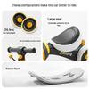 Children's 4-Wheel Balance Bike & Walker for Ages 1-6: Anti-Rollover Toddler Ride-On Toy