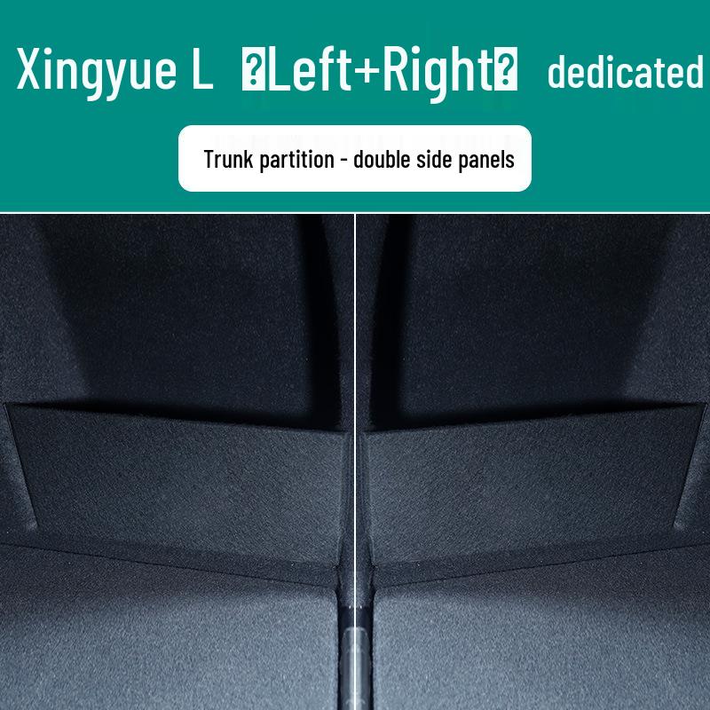 Compatible Trunk Mat for 2024 Geely Xingyue L & S (Leishen 24 Models)