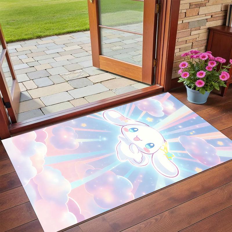Crystal Velvet Rug Soft Non Slip Indoor Floor Mat Home DecorCinnamoroll