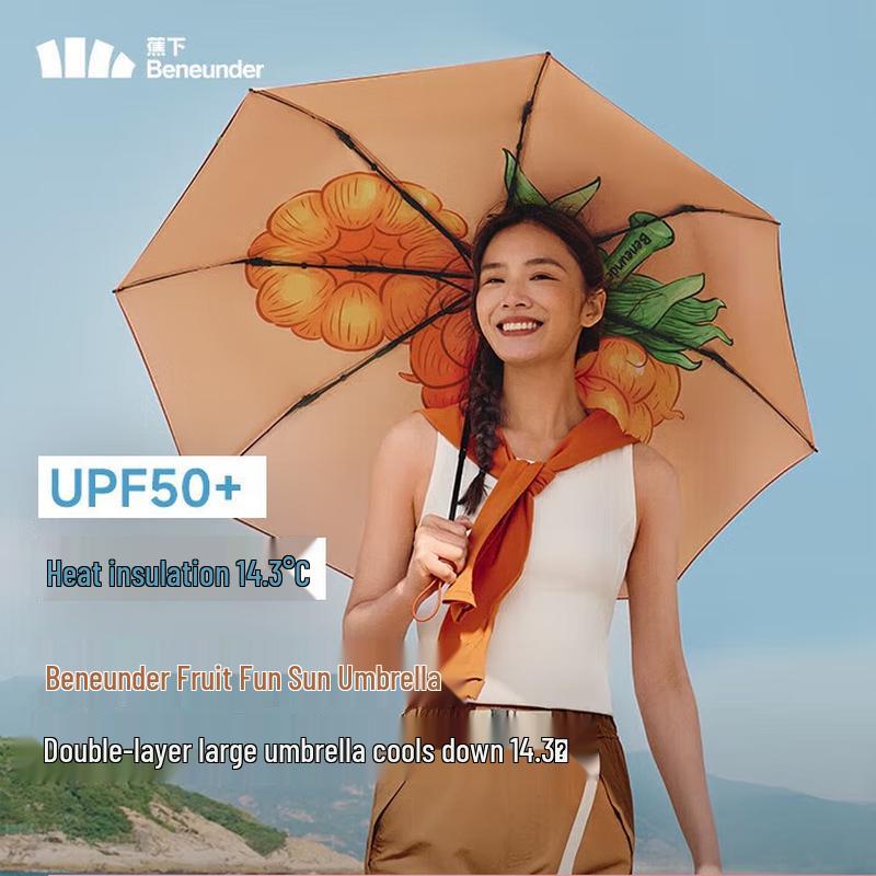 Beneunder UV Protection Folding Umbrella