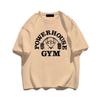 Summer Gym T-Shirts Cotton Oversized Women's T Shirt Graphic Print Sporty Fashion Trends Men Tee High Quality Men's Clothes