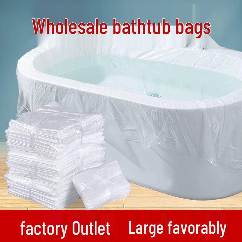 Thickened Disposable Foldable Adult Bath Bag for Home Use
