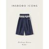 Insbobo Girls' Pants 2025 Early Summer Wear Baby GIRL'S Straight Pants Children's Casual Pants Summer Children's Clothing Western Style