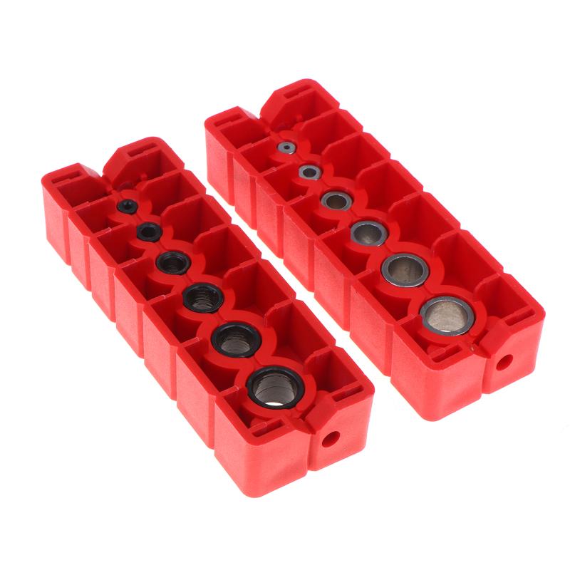 High Precision Multifunctional Hole Puncher 2-12/3-13 Drilling Guide Locator Woodworking Tool for Furniture Installation Work