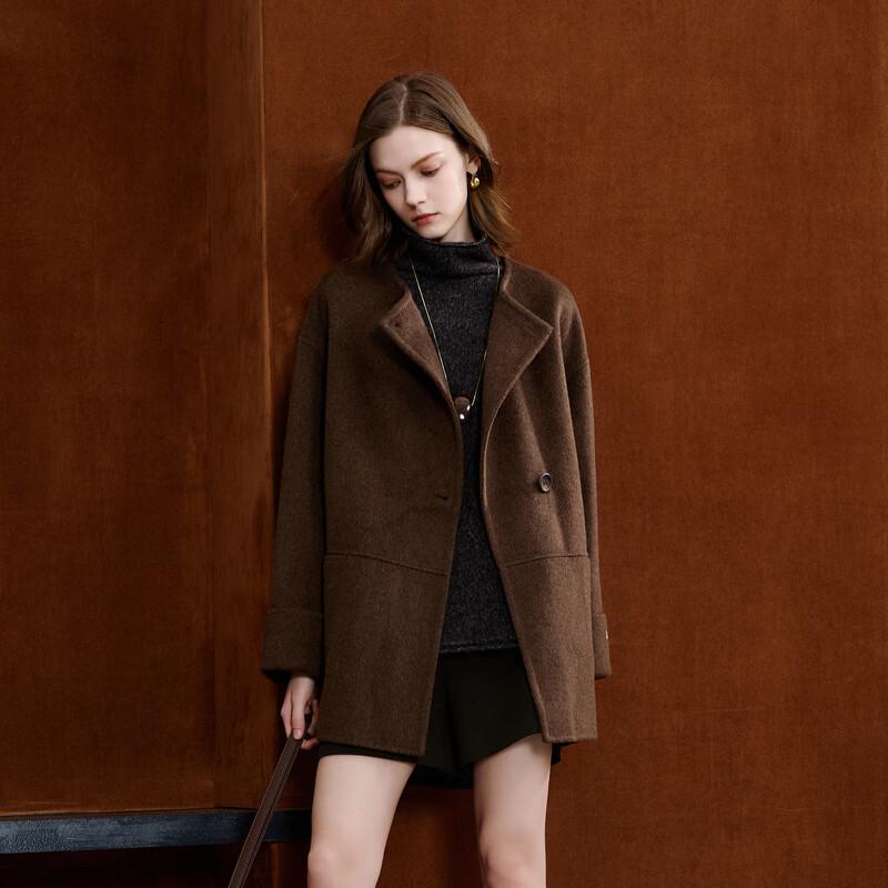 

SANCITY Women s Double-faced Wool Coat