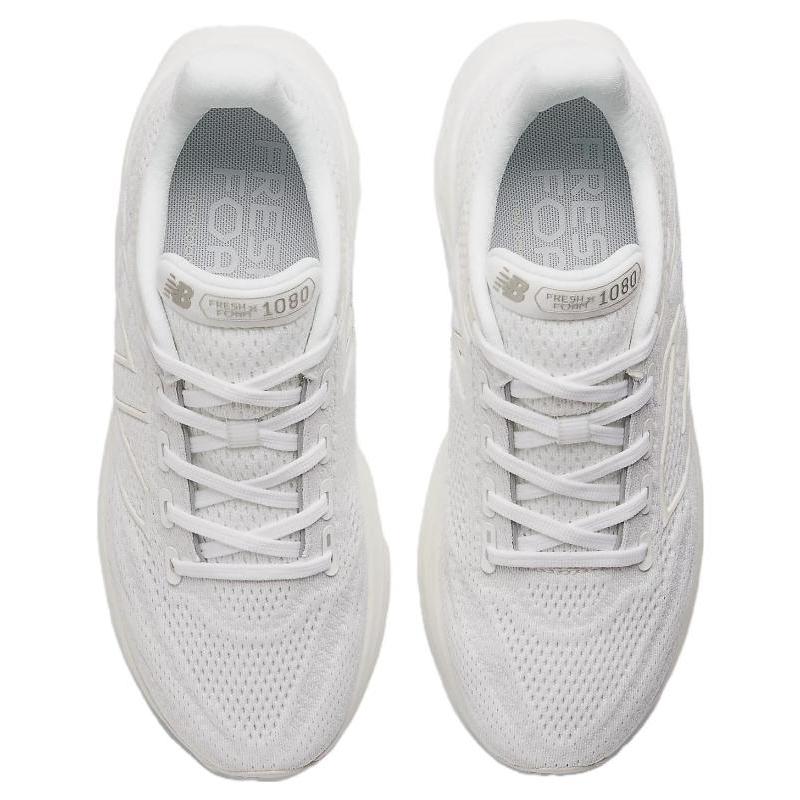 New Balance Tênis Feminino Fresh Foam X 1080v13 'Branco Prata Metálico' Tênis Feminino W1080W13