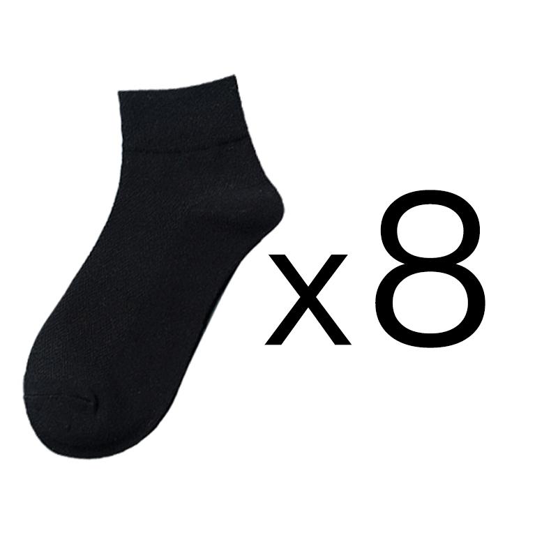 8 Paare/Lot Herren Knöchel Baumwollsocken Hohe Qualität Lässig Atmungsaktiv Männlich Bequem Business Weich Einfache Mode Socken