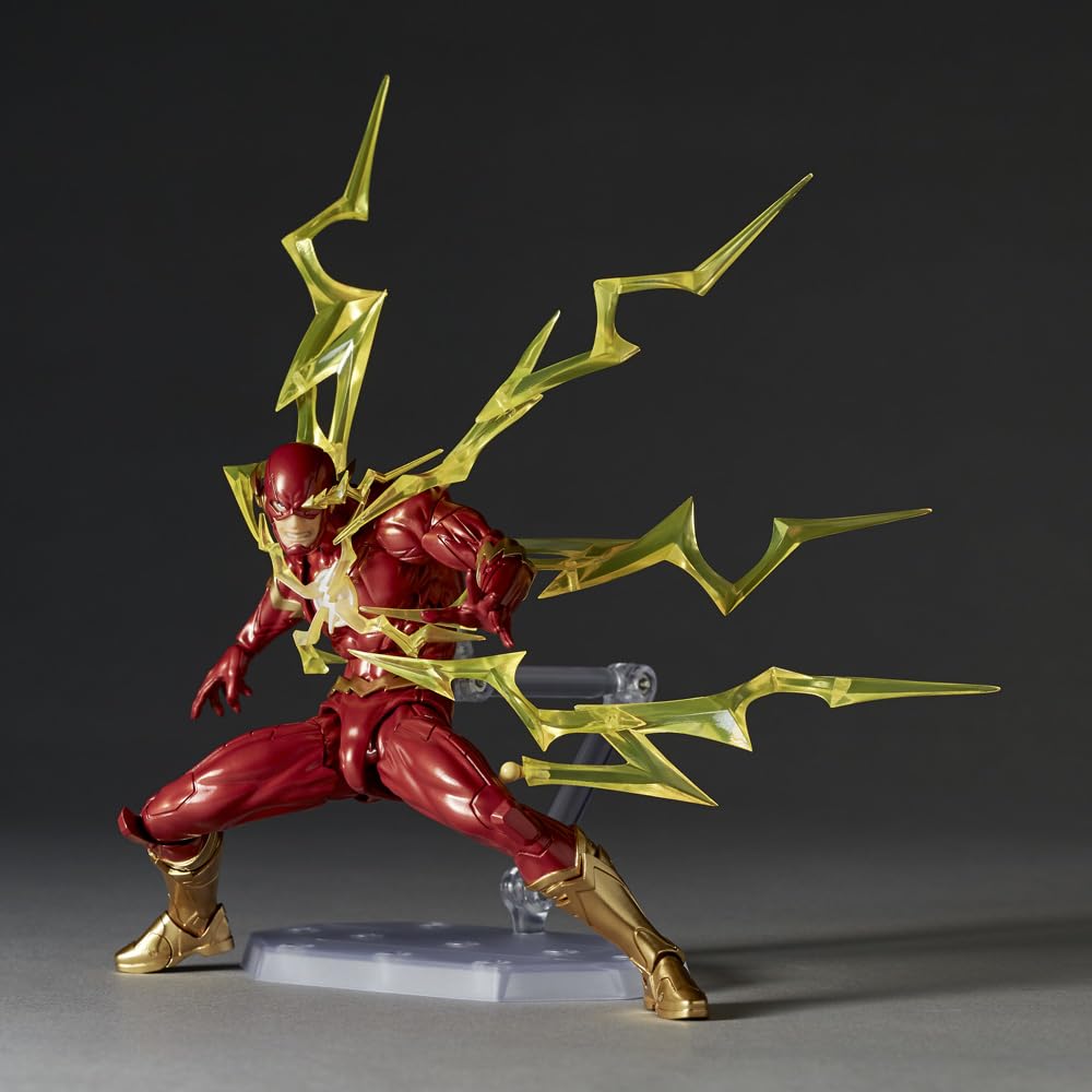 Kaiyodo Revoltech Amazing Yamaguchi DC Heroes Flash 2025 Action Figure