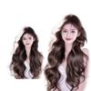 Lange Lockenperücke im koreanischen Stil: Realistisch, Vollständige Abdeckung, Natürliches Volumen, Faule Große Wellen