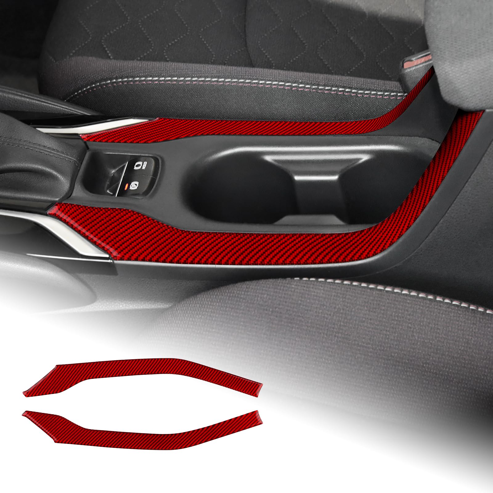 

AIRSPEED Toyota Corolla Corolla Touring 12th Generation Toyota Corolla Exclusive Carbon Fiber Accessories Interior Parts Car Front Cup Holder Panel