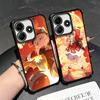 Genshin Impact Klee Plating Phone Case For Xiaomi Redmi Note 14 15 Pro Plus 13 12 11 11S 11T 10 9S 9 5G Anti-Fall Airabag Cover