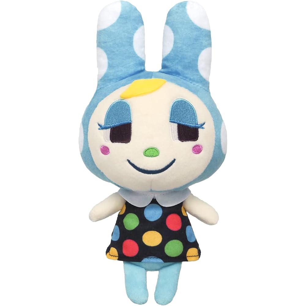 Sanei Boeki Animal Crossing All Star Collection Francois Plush Toy 10x10x24cm