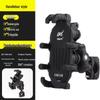 Shockproof Anti-Shake Motorcycle Phone Mount for Navigation
