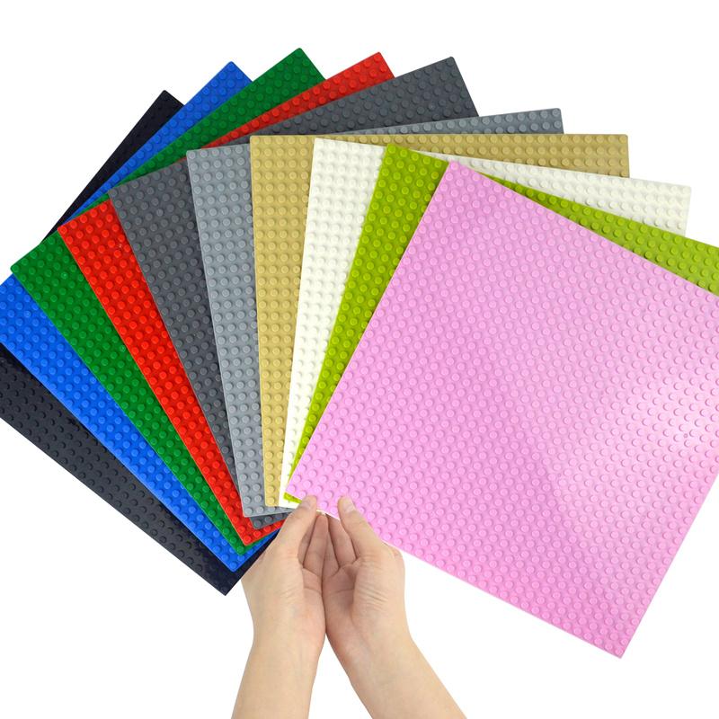 Klassische Grundplatte Stadtstraße Grüne Straße Grundplatten 32*32 32*16 Kreative Bausteine Kompatibel Mit Bausteinen