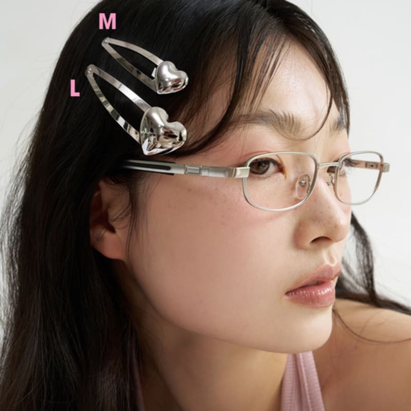FANTASTIC PLANET Heart Metal Hair Pin L