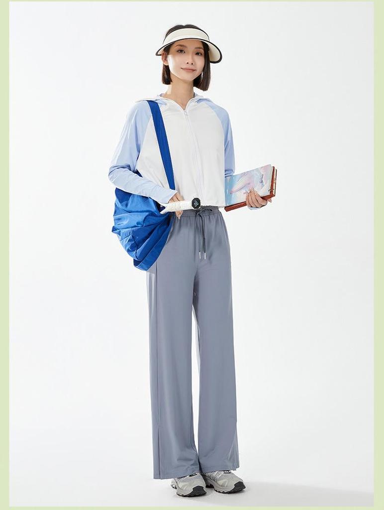 Women's UPF 50+ Sun Protection Cape - Breathable, Black Brim for UV Defense