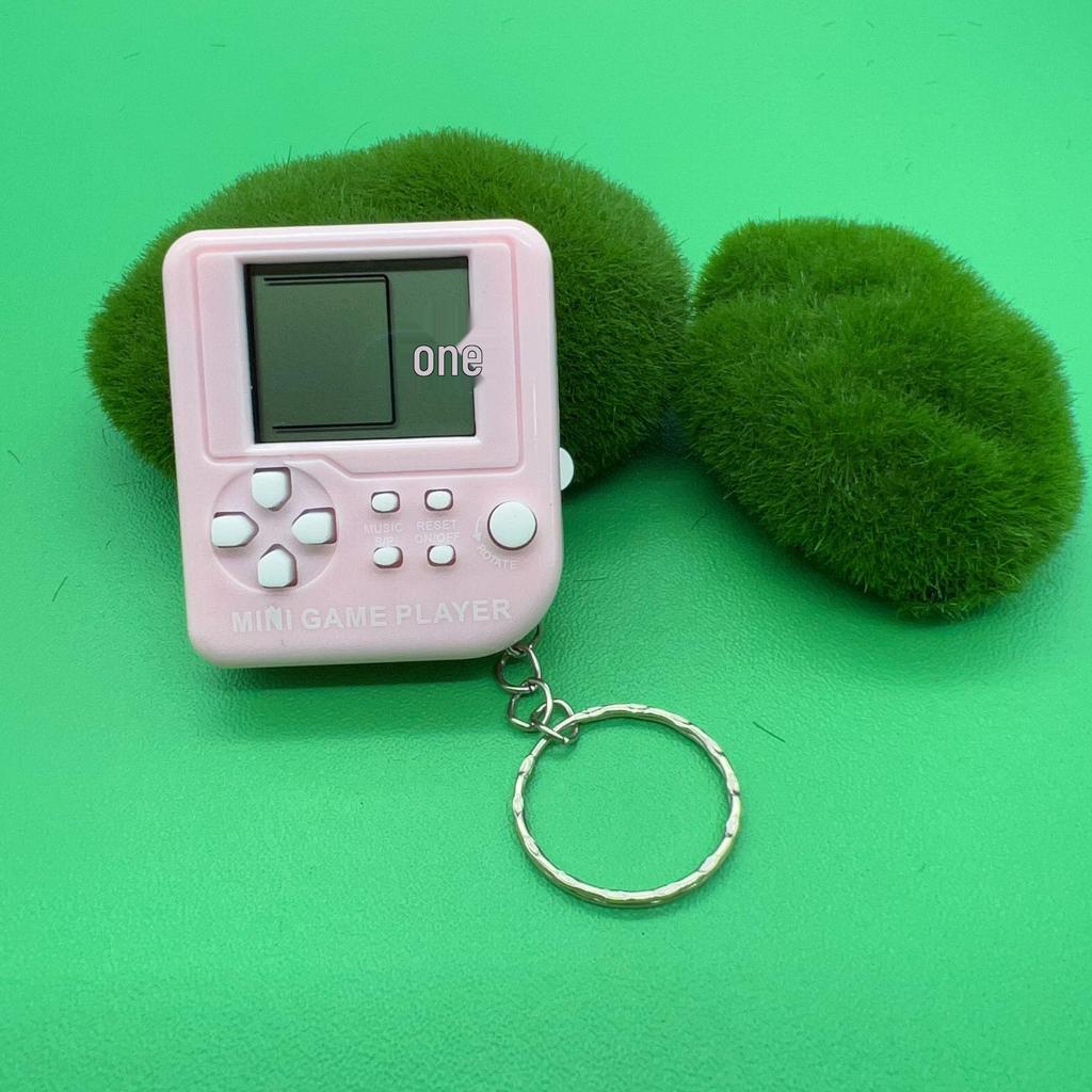Mini Tetris Handheld Game Console Keychain