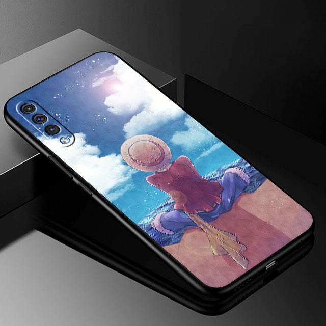 Husă de silicon pentru Samsung Galaxy A20 A04 A03 A70 A10 A71 A40 A01 A30 A20e A20s A50 A51 Ones AnimePieces Husă de protecție tip bumper