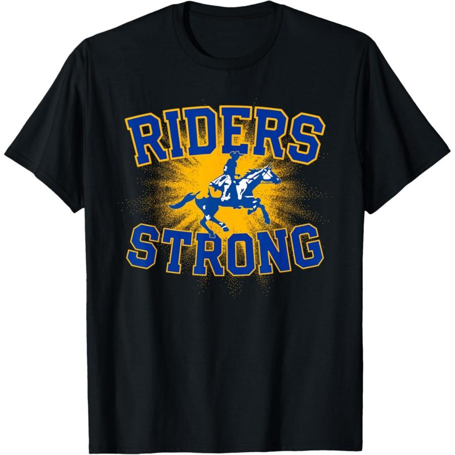 Caesar Rodney Riders Logo Strong Flag HS T-Shirt XXXXXL чёрный
