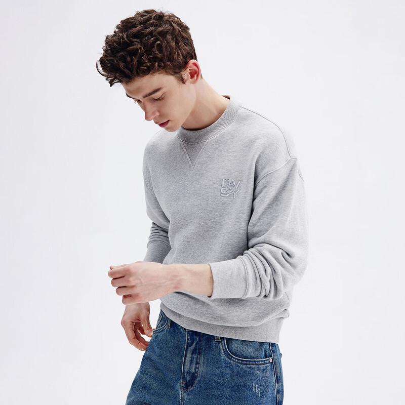 NVG·YOUNG Unisex Pure Cotton Classic Crewneck Sweatshirt
