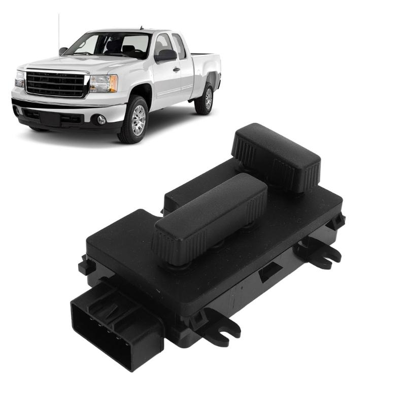 Car Power Seat Adjuster Recline Switch Front Left Right Driver Passenger Side Compatible for 1500 2500 12450166 12450254