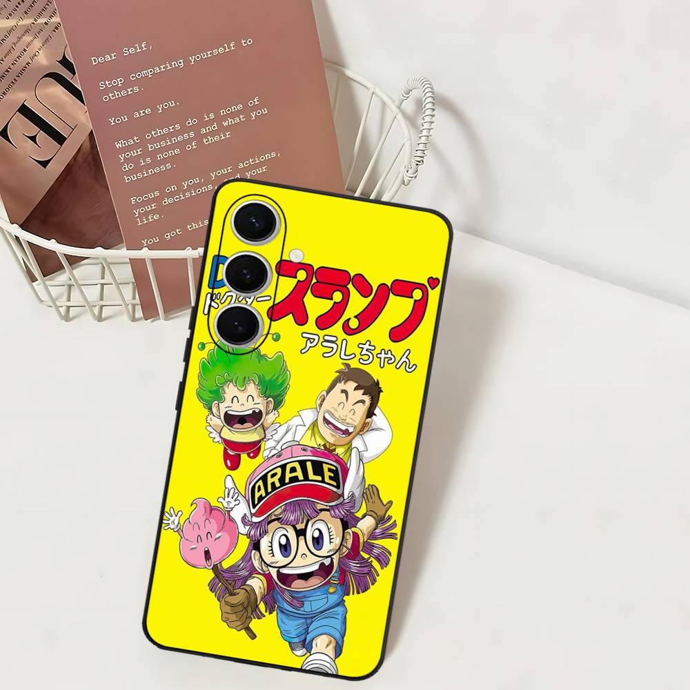 Anmie Dr Slump A-Aralees Phone Case For Samsung S 24 Fe 25 Ultra Plus 20 Lite 21 30 22 23 24 22 Ultra 5G Fundas