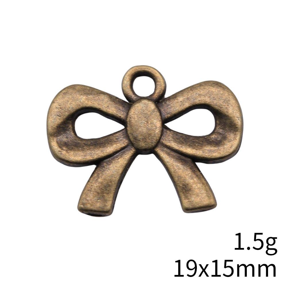 Father's Day Charms For Jewelry Making Bow Scarf Charms Pendant Cheap Cute Stuff Pendant For Mobile