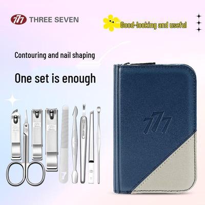 THREE SEVEN (777) 9-Piece Manicure Tool Kit