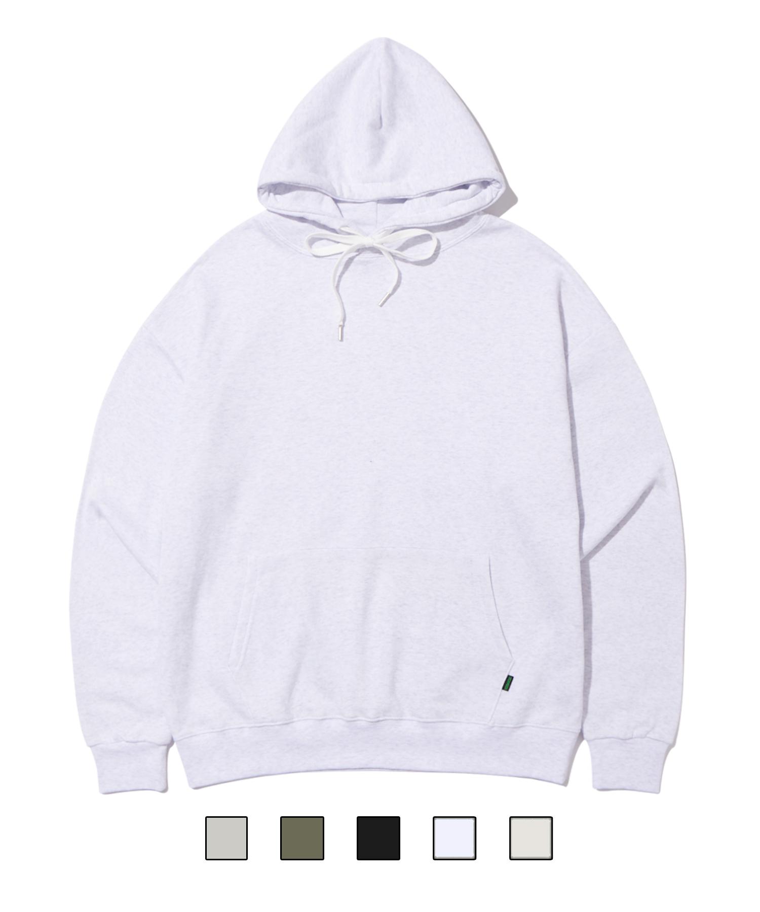 Cream Soda Lab Blank All Season Fleece Hoodie Light Gray Light Gray/L