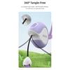 ROJECO Mini Automatic Retractable Dog Leash 3M Extendable Rope For Outdoor Travel Walking Hiking Pet Cat Dogs Traction Rope Lead