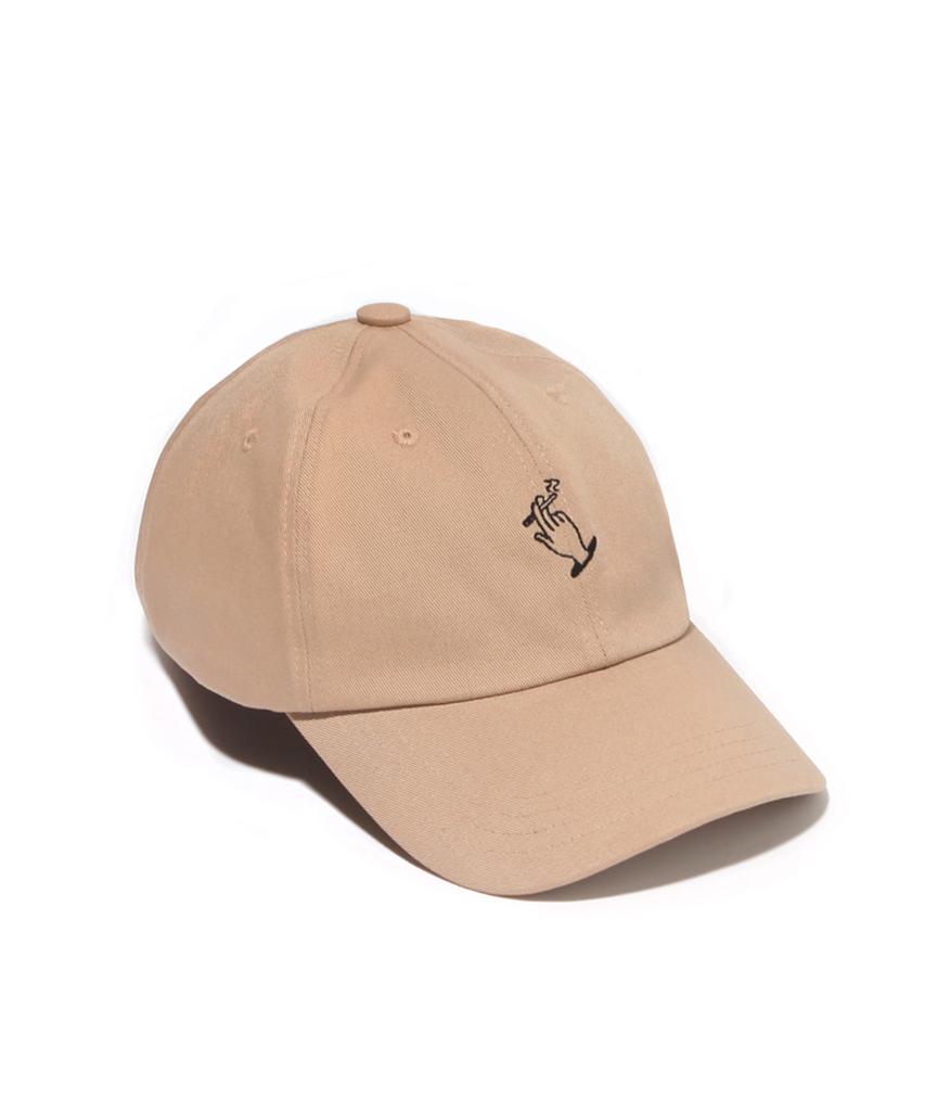 Diposwi 20 No Smoking Curved Cap - Beige