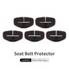 bgr3 For Volvo 2pcs Leather Car Seat Belt Protective Buckle Anti-Scratch Cover V40 V60 C30 C70 S60 S80 S90 XC40 XC60 XC70 XC90 T6