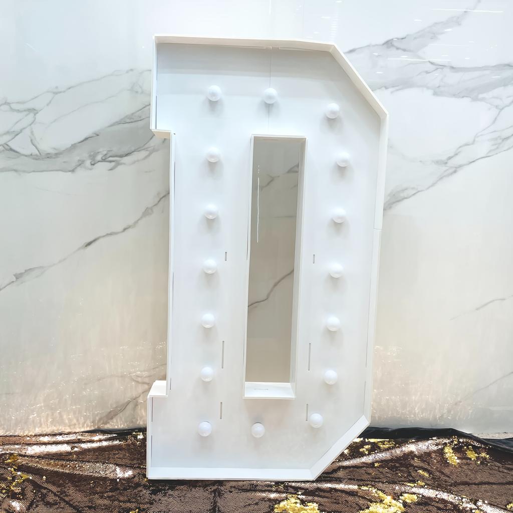 Versatile 1PC 92CM/3FT Marquee Letters with Warm Yellow Glow: Perfect for New Year Parties, Summer Bashes, Retirements & More (Balloon-Friendly!)