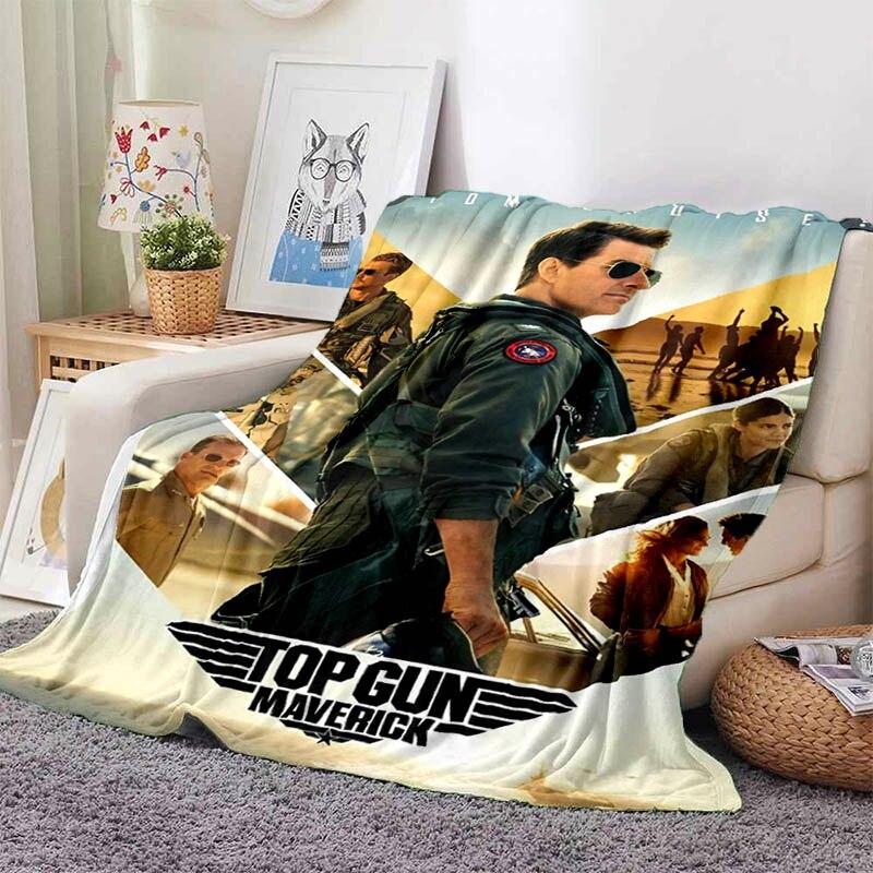 Classic Movie Top Gun Blanket Children's warm and beautiful blanket soft and comfortable blanket birthday gift