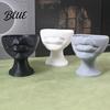 Dekorativer Pflanzenbehälter 3D-gedruckter lippenförmiger Blumentopf Künstlerischer skulpturaler Pflanztopf mit mattem Finish Kreative Heim-Tischdekoration