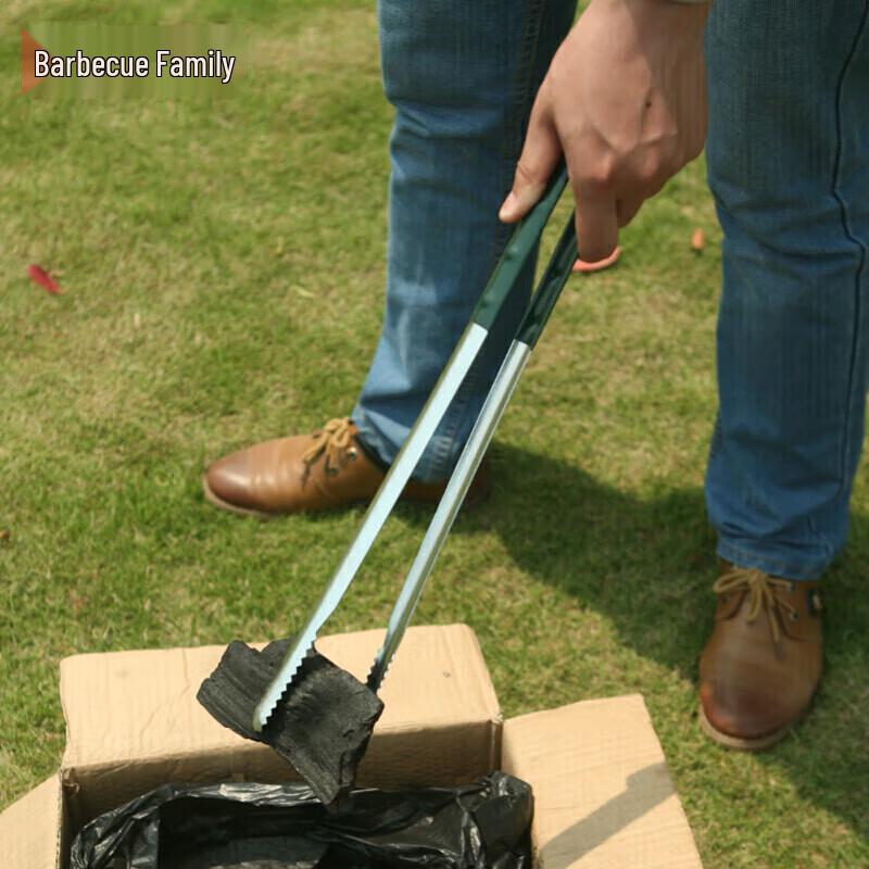 Long Handle BBQ Charcoal Tongs