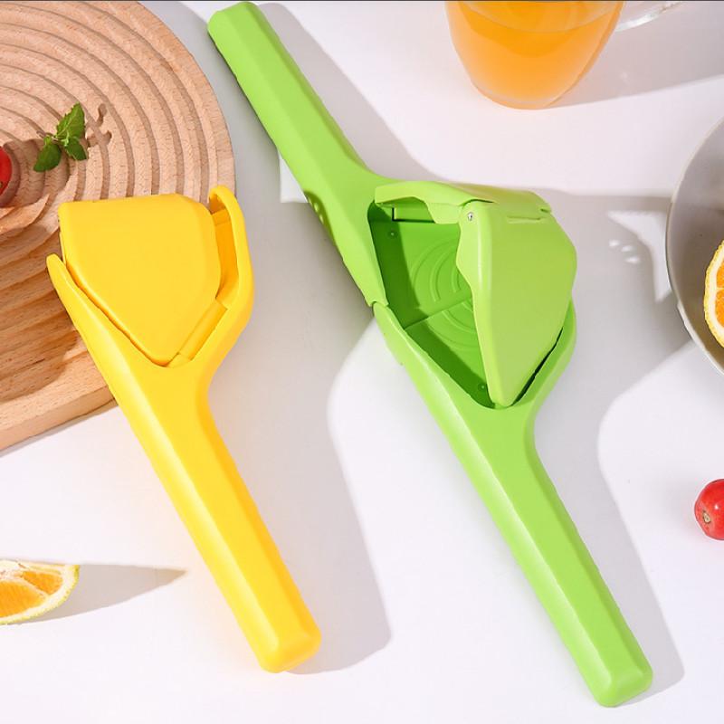 Squeeze Easy To Manual Juicer Hand Press Lemon Juice Citrus Plastic Tool Kitchen