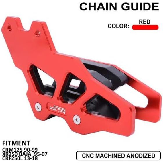 

JFG RACING Motorcycle Chain Guide Guards Protector CNC for CRF250L/M 2013-2021 CRF250RL/Rally 2017-2021 CRF300L/Rally 2021-2023 XR250 Baja 1995-2007