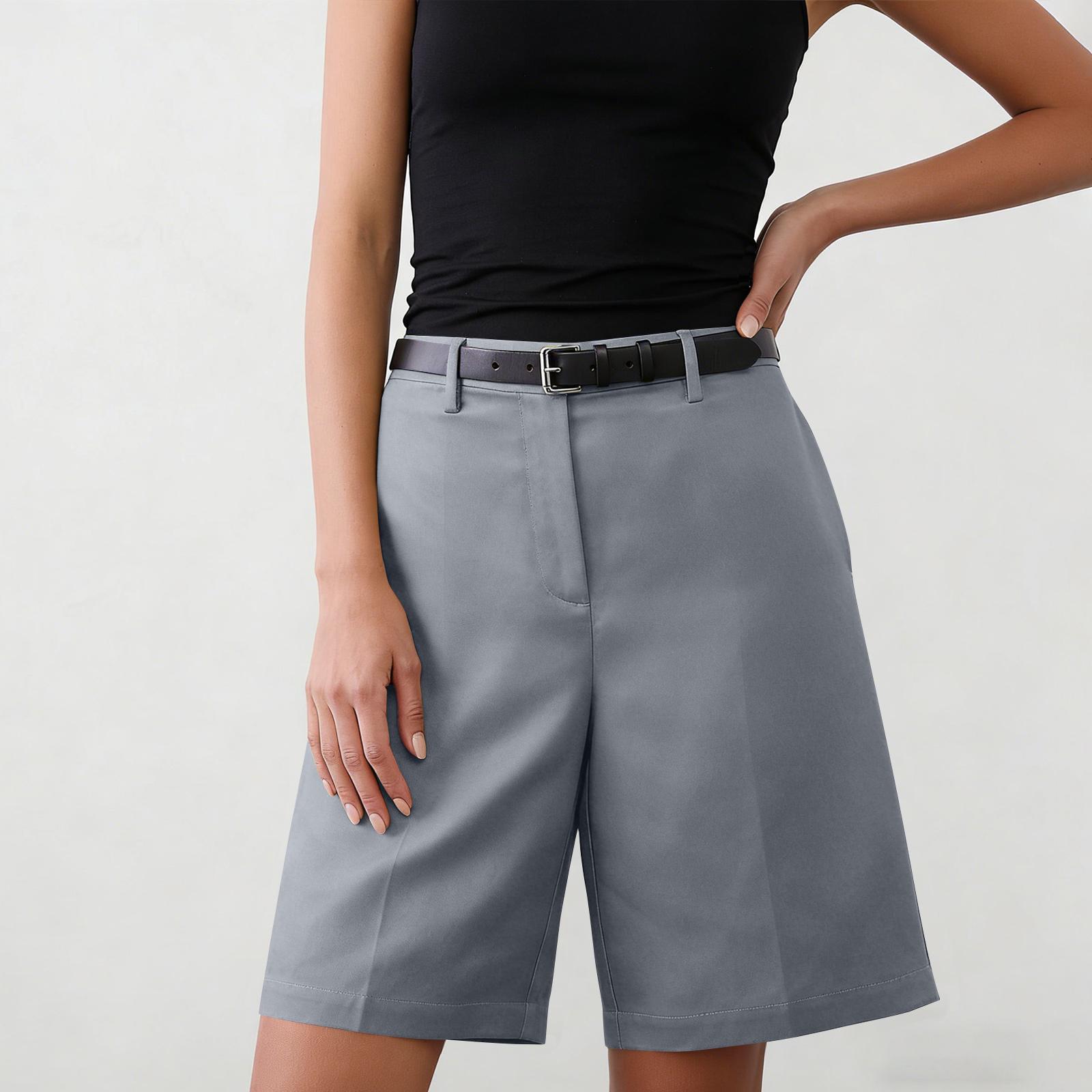 

Women s Casual, Loose-fitting -color Pants With Pockets M